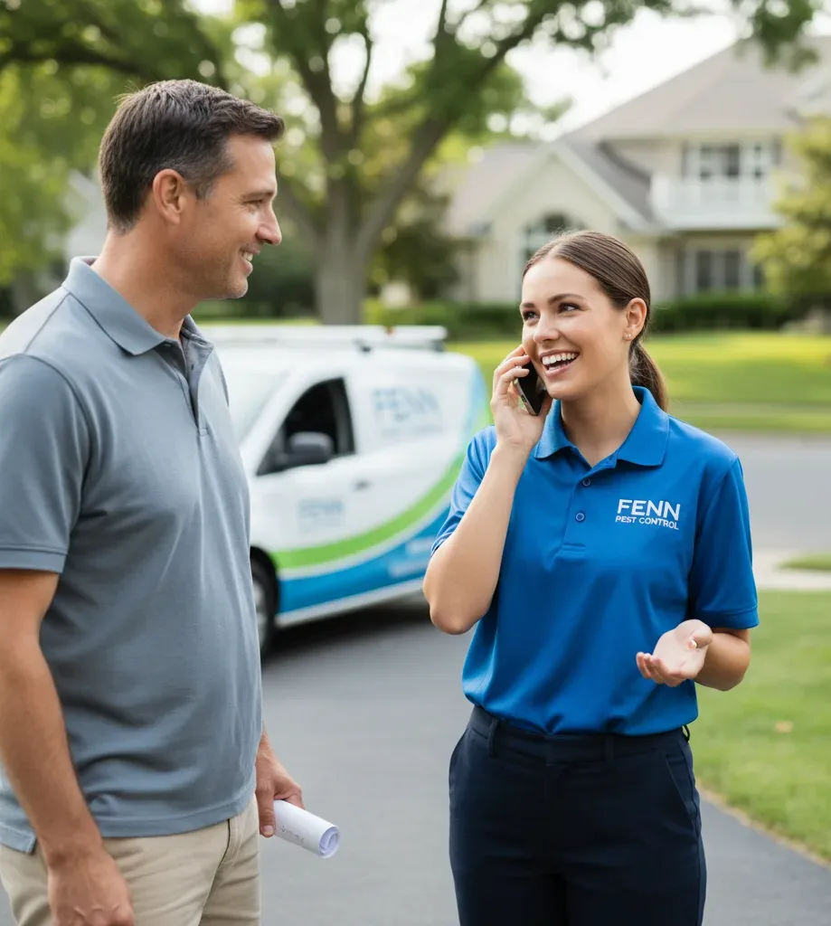Fenn Pest Control customer support in Maysville